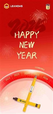 Leanoms toivoo iloisen uuden vuoden